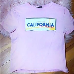 Pink California Top
